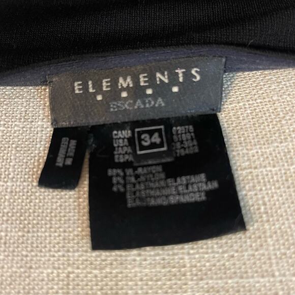 Escada Elements Little Black Dress XS/Small - Picture 5 of 9